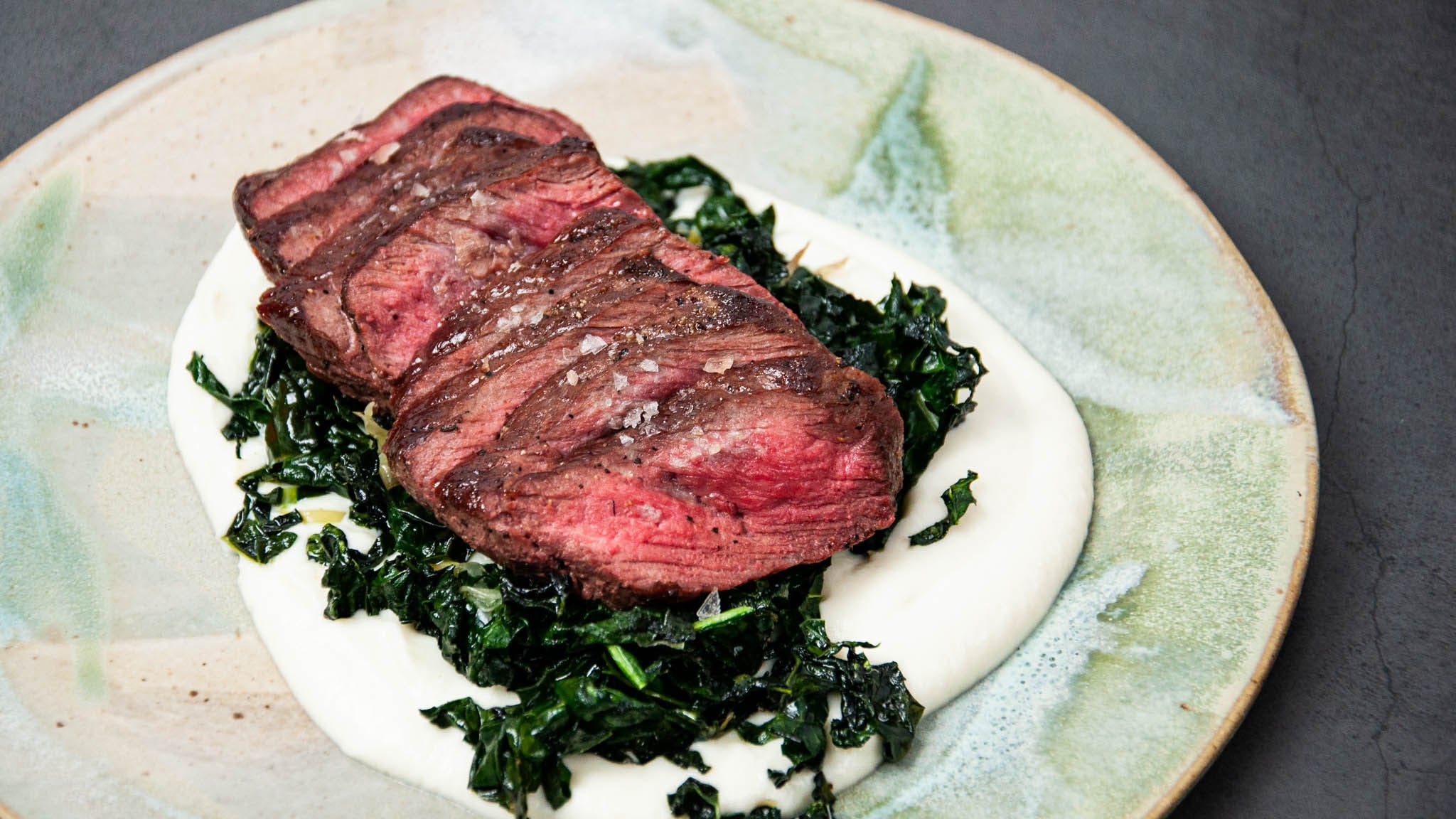 Elk Medallions Cooked