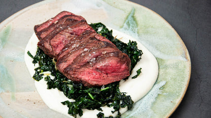 Elk Medallions Cooked