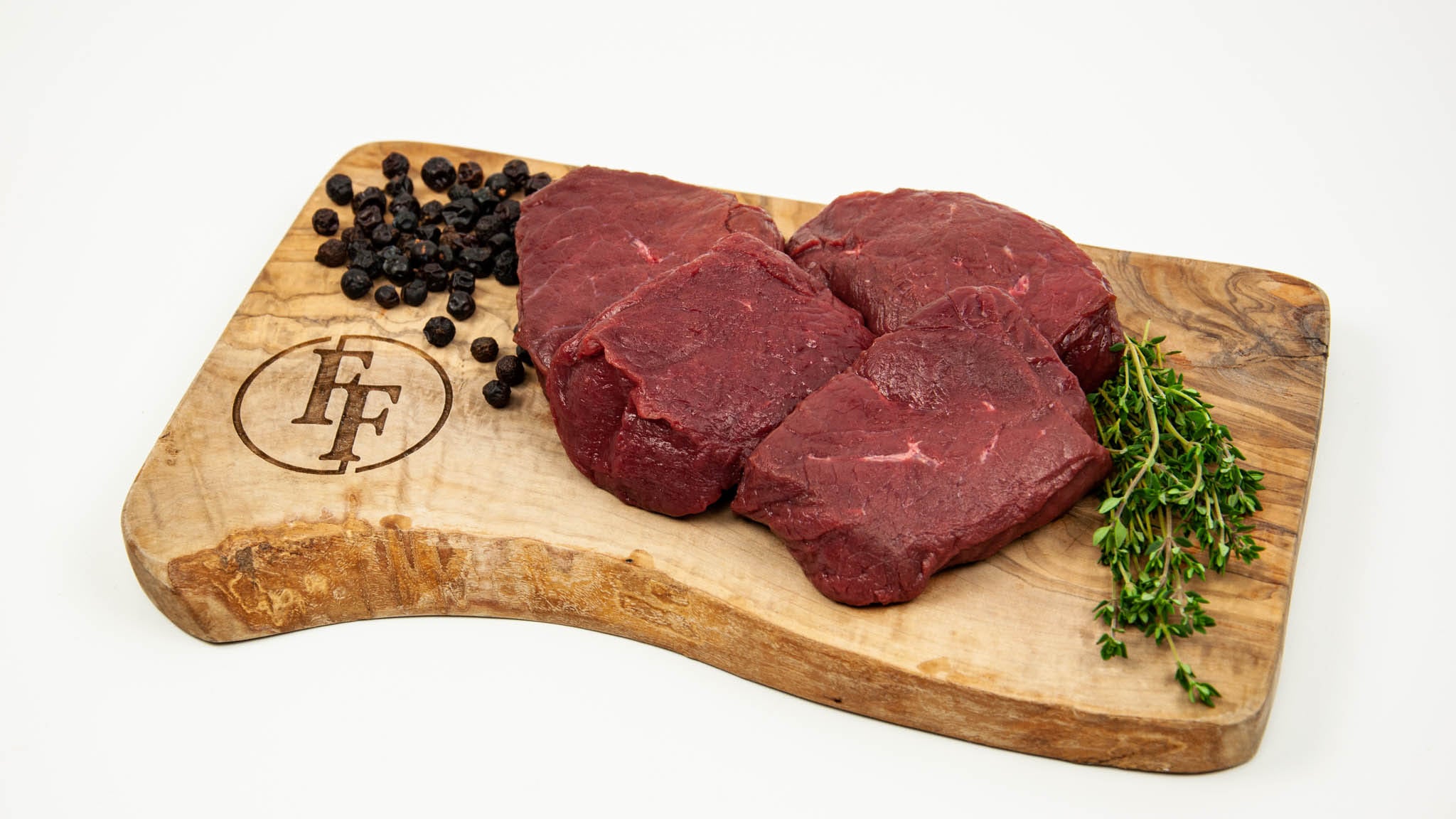 Elk Medallions Raw Fossil Farms