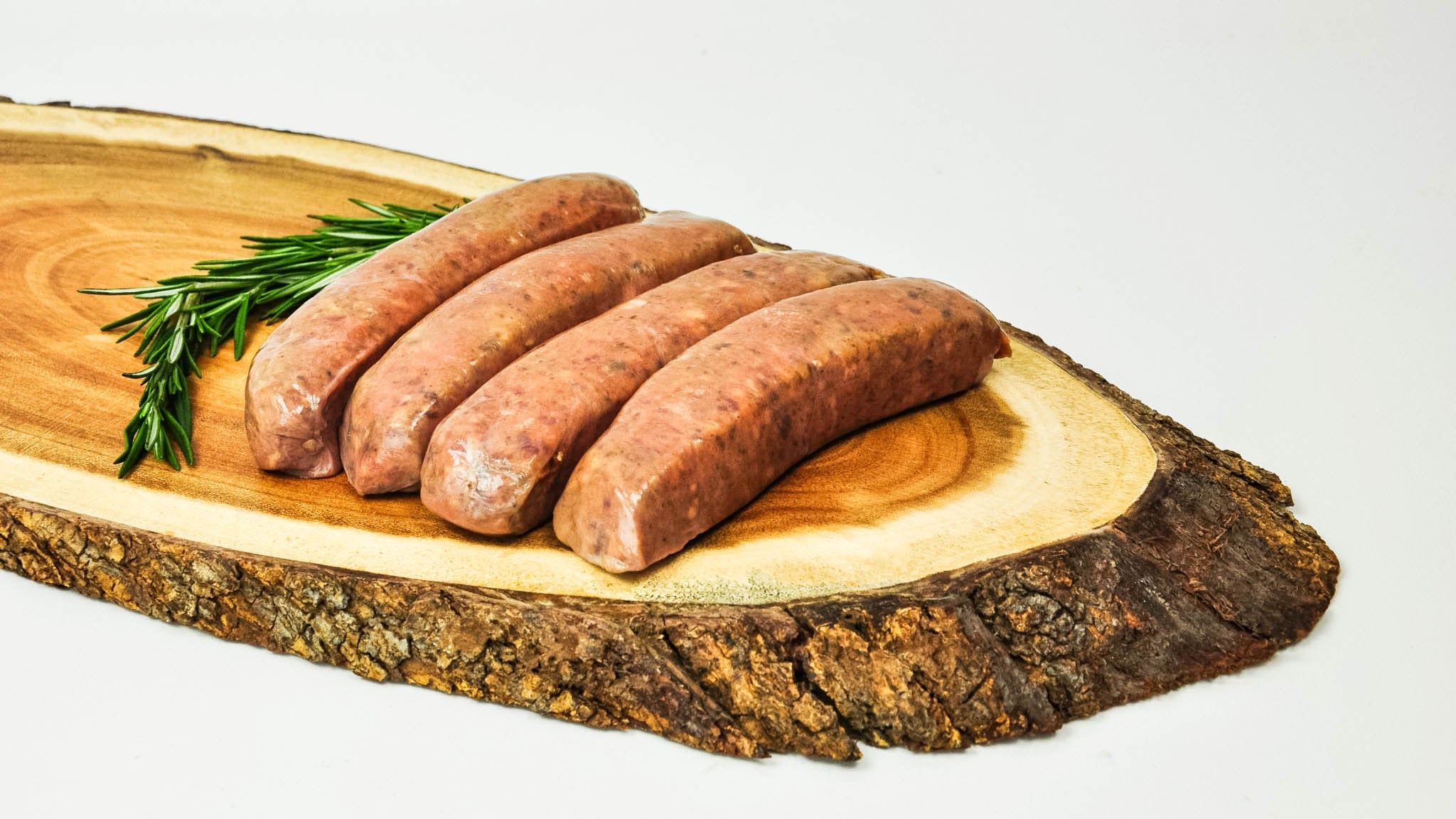 Elk Sausage with Apples & Pears Raw