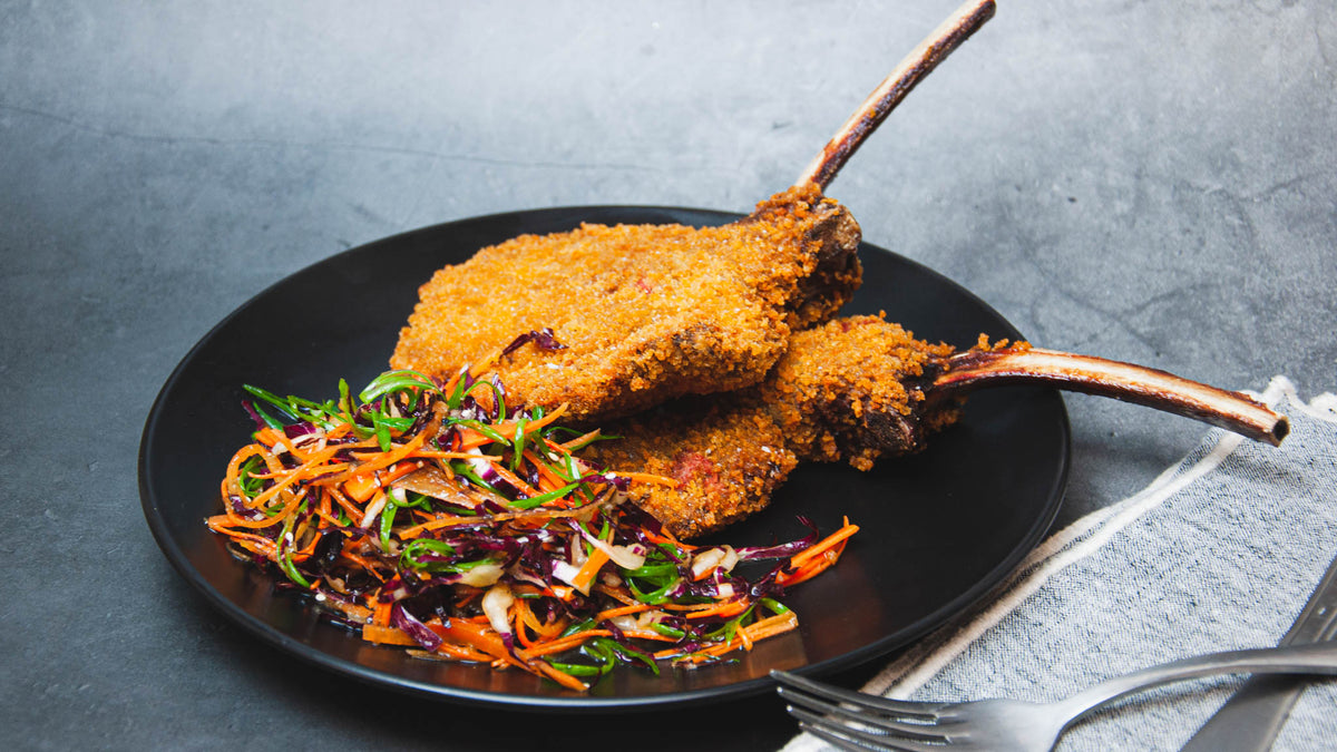 NZ Elk Rib Chop | 2 Bone Frenched - Fossil Farms
