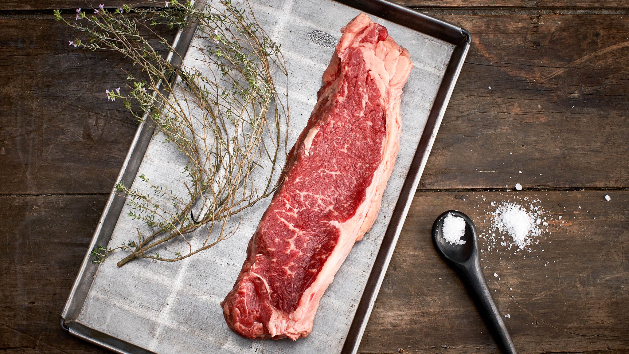 Grassfed Wagyu Striploin Steak Raw