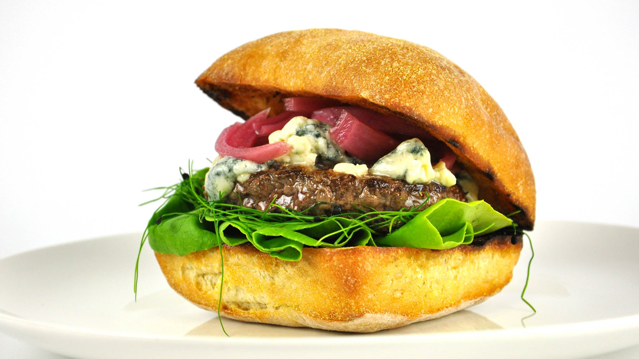kangaroo burger cooked