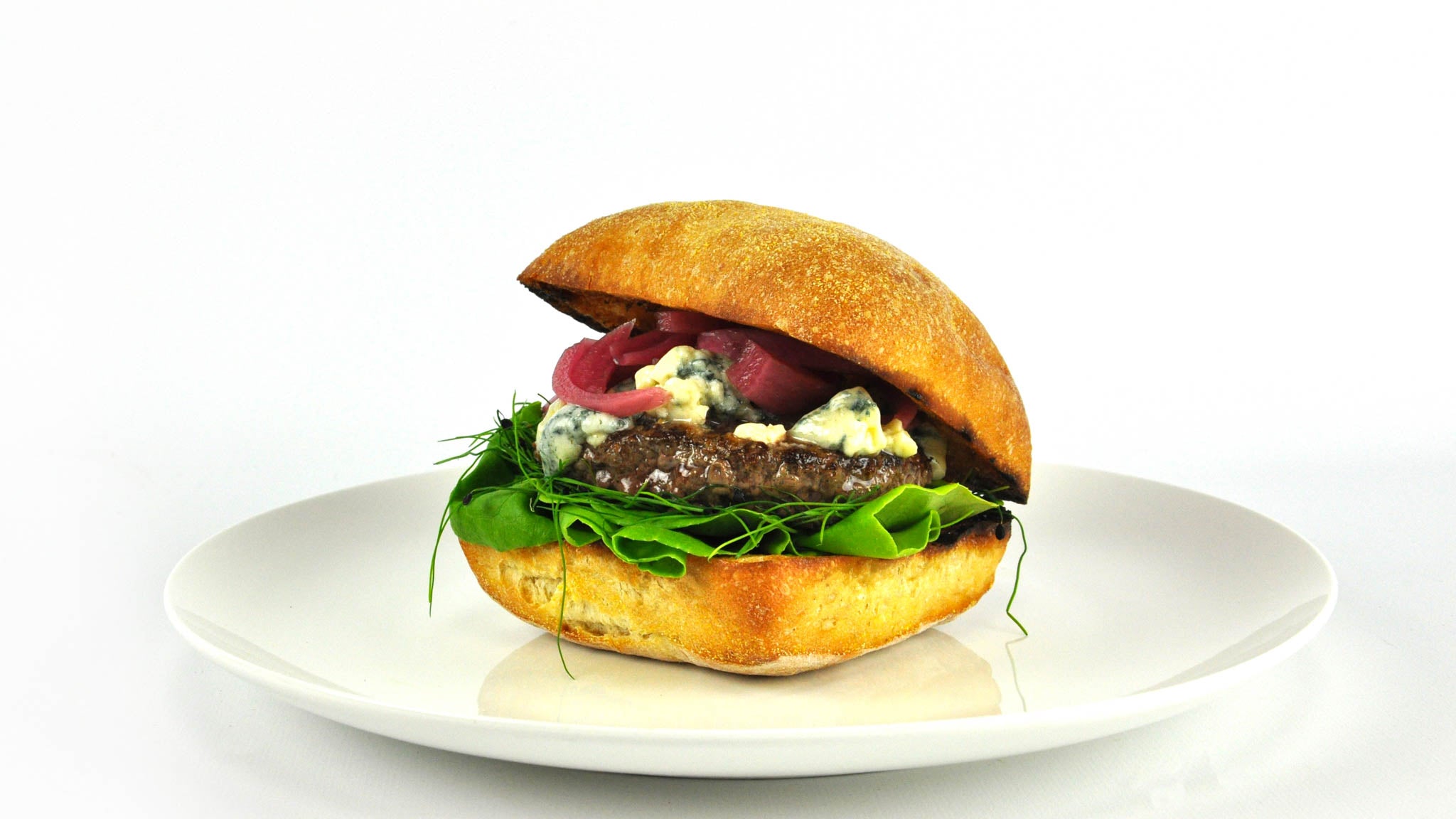 kangaroo burger cooked