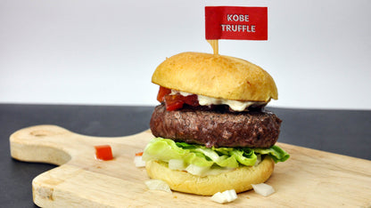 Wagyu Kobe Truffle Burger Cooked