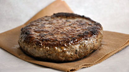 Lamb Burgers Cooked