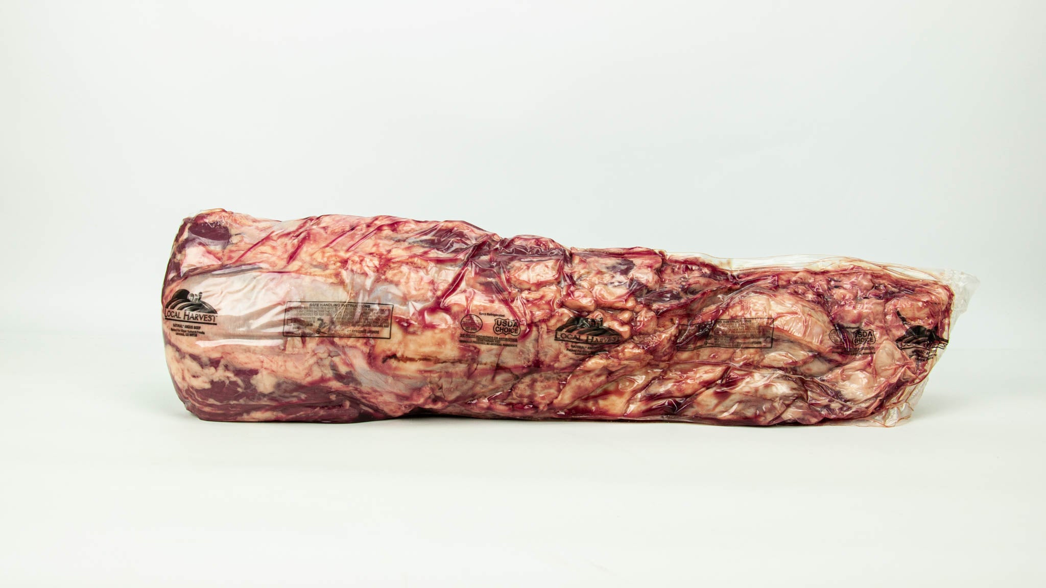 Local Angus Beef Tenderloin Packaged