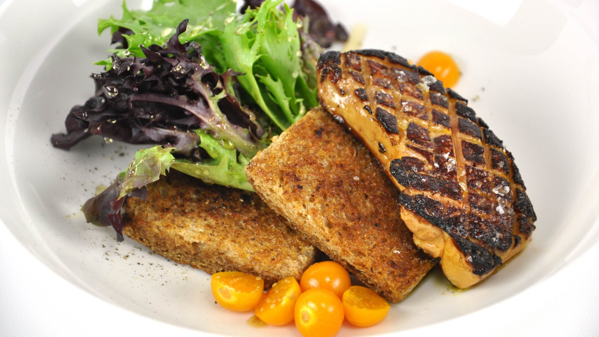 moulard duck foie gras cooked