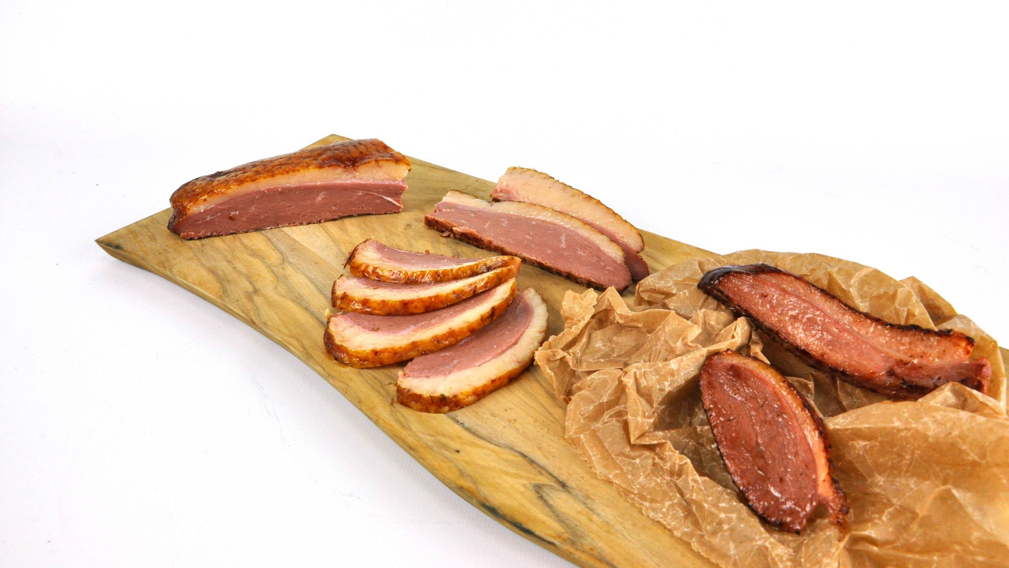 Moulard Smoked Duck Breast Cooked and Sliced