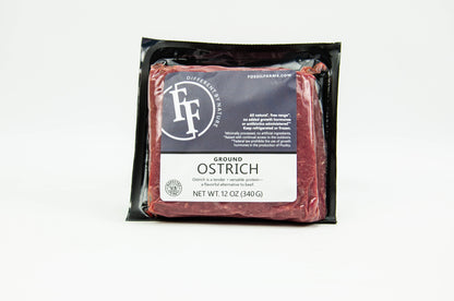 Ground Ostrich Packaged Fossil Farms