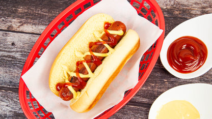 Piedmontese Beef Hot Dogs Cooked