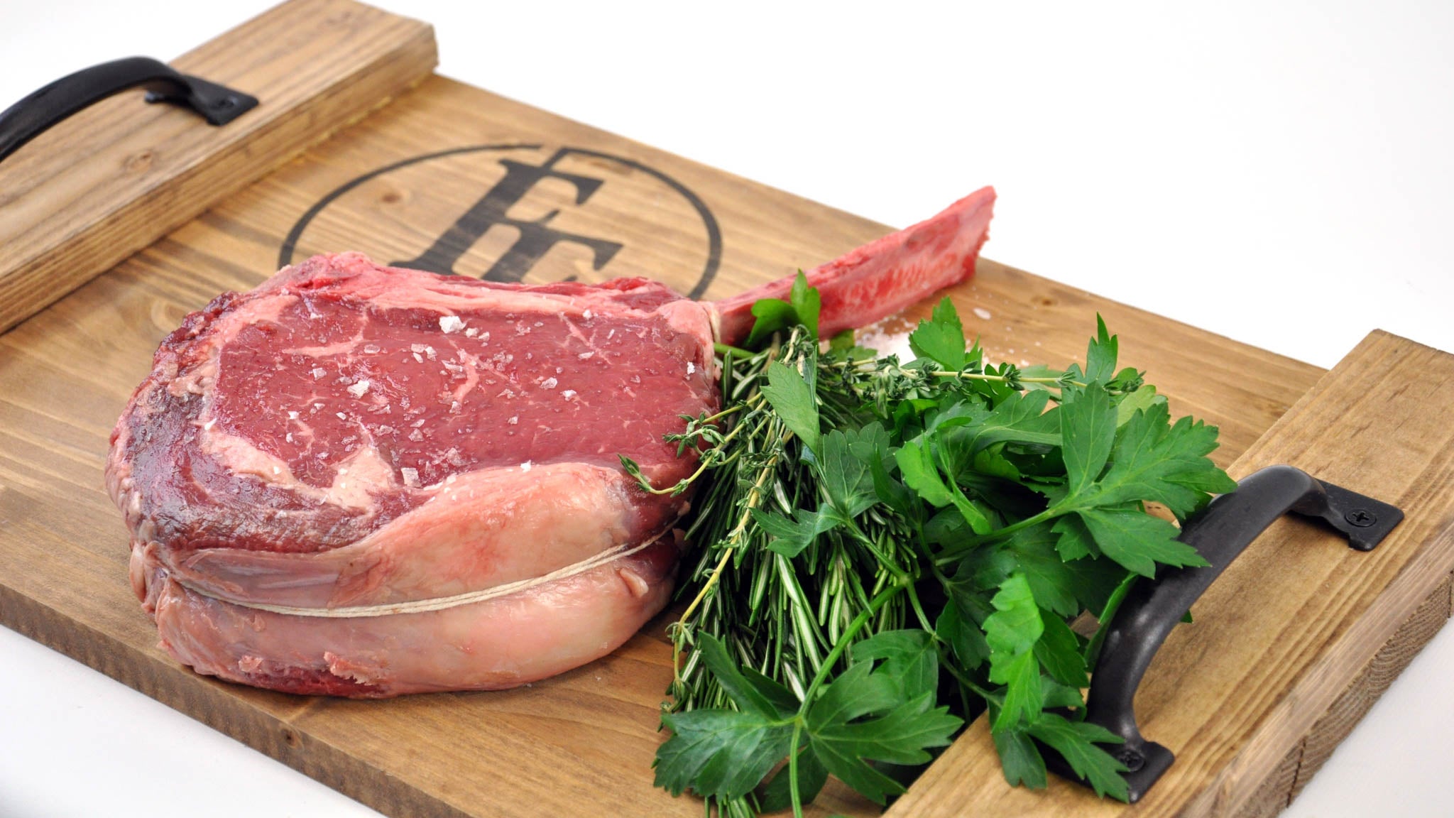 Piedmontese Tomahawk Steak Raw