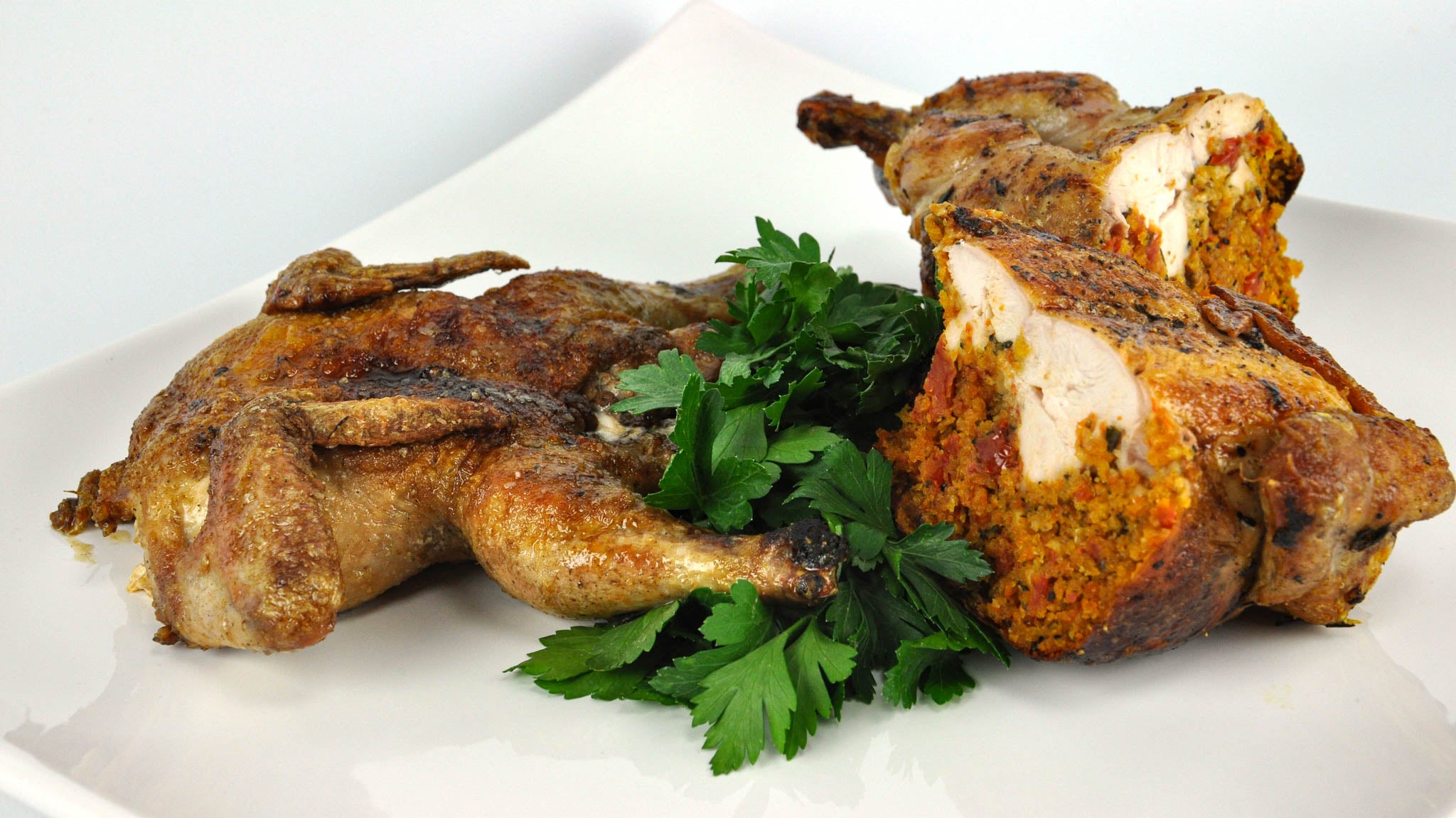 Semi-Boneless Poussin Cooked