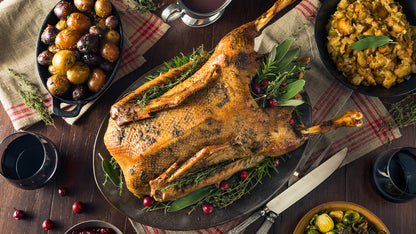 Roasted Goose Cooked Fossil Farms