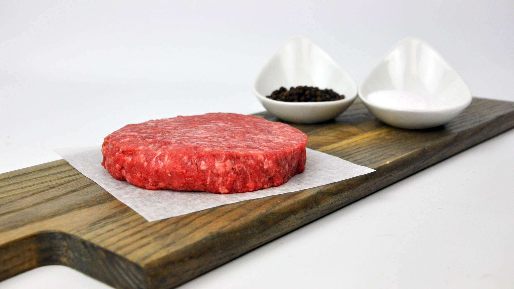 Single Bison Burger Raw Fossil Farms