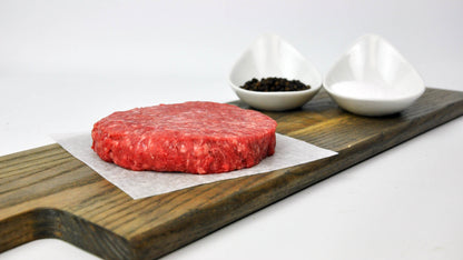 Single Bison Burger Raw Fossil Farms