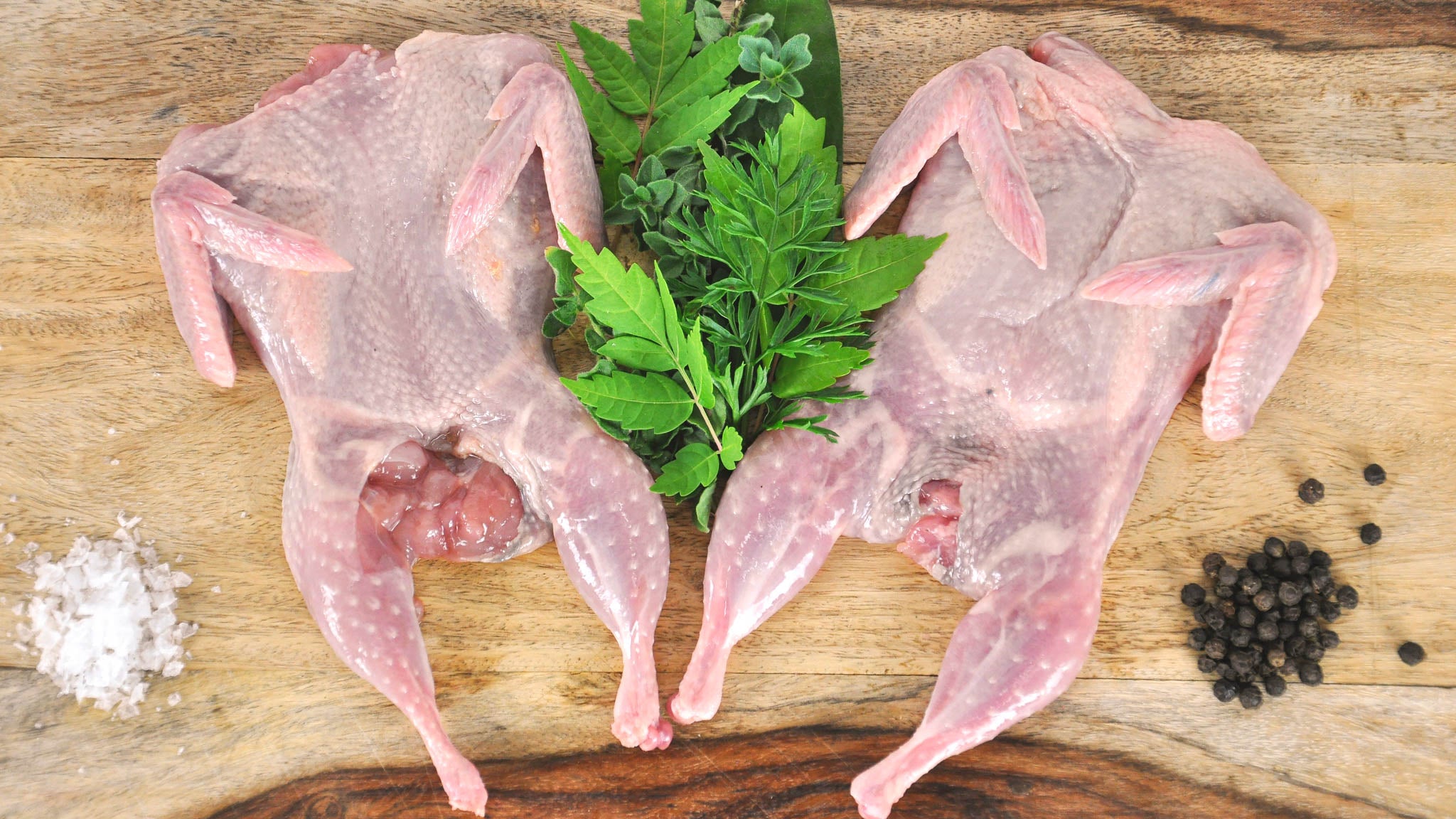 Texas Quail Semi Boneless Raw Fossil Farms
