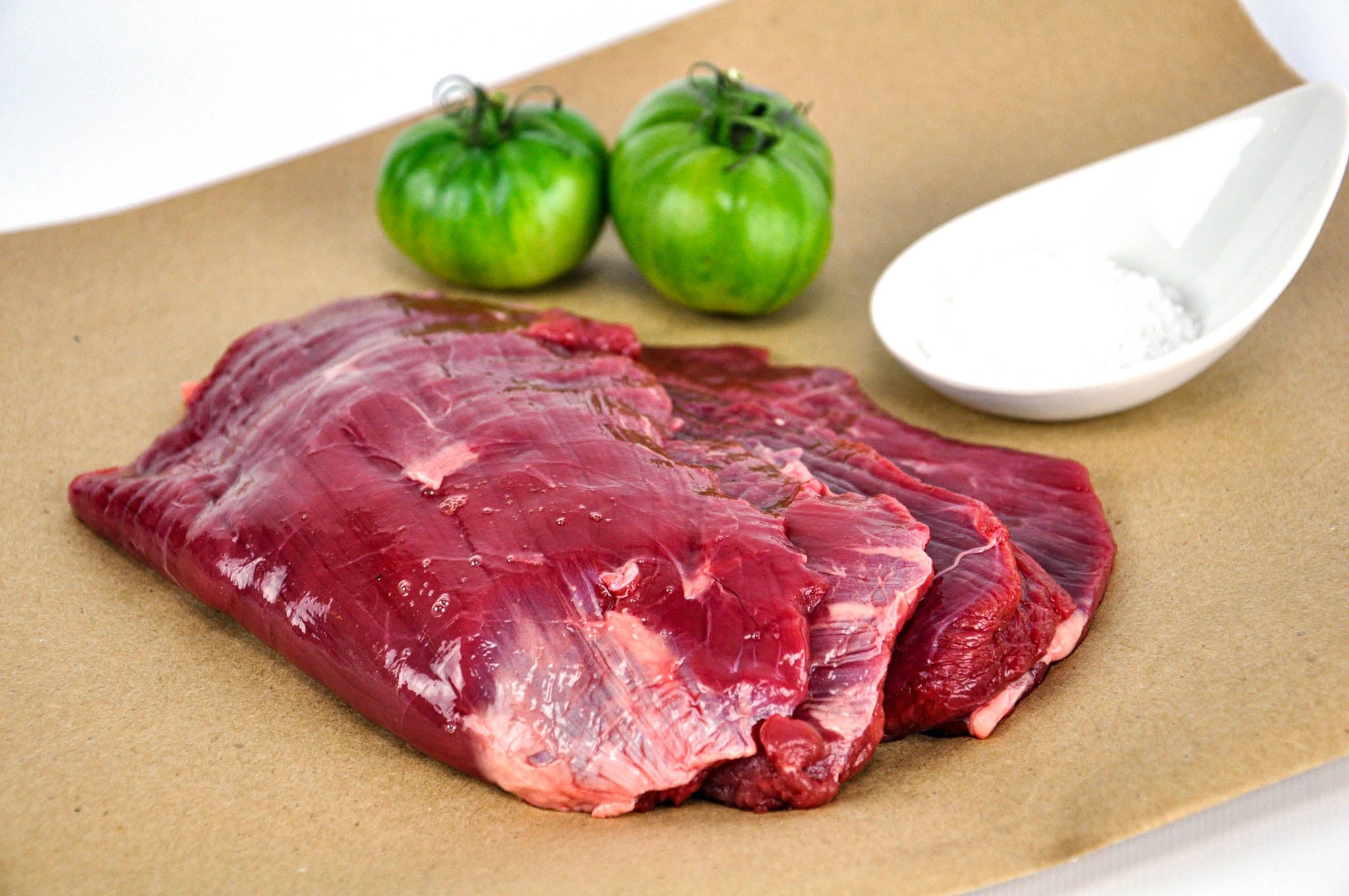 Venison Flank Steak Raw Fossil Farms