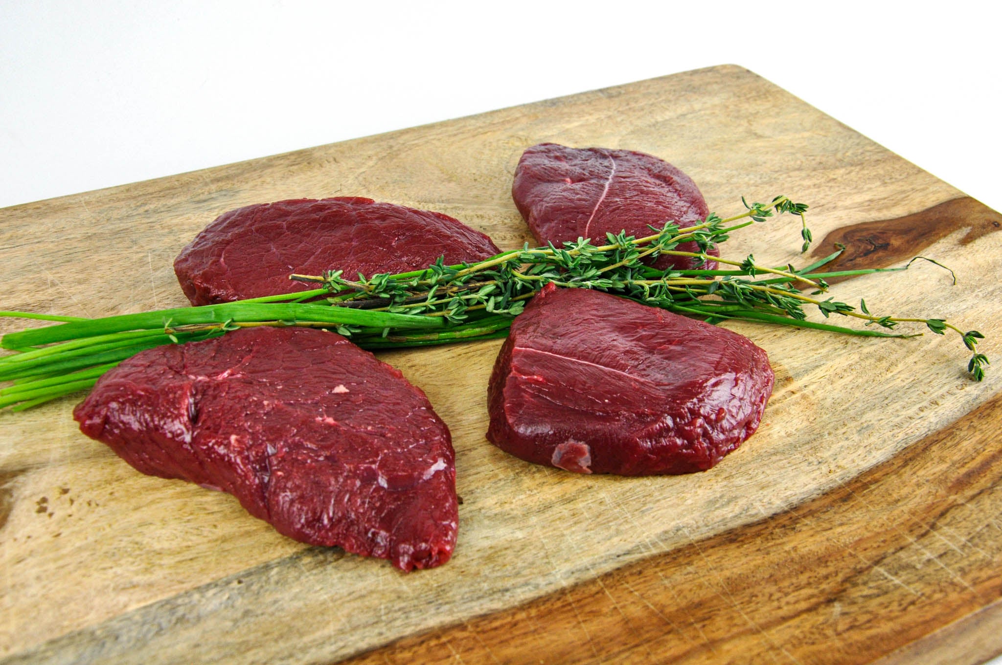 Venison Medallions Raw