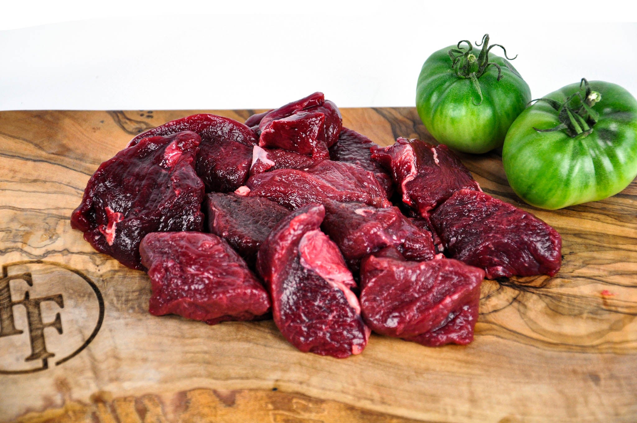 Venison Stew Meat Raw