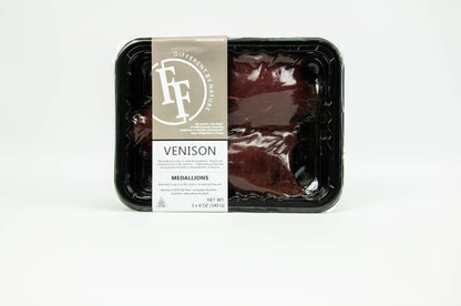 Venison Medallions Packaged Fossil Farms