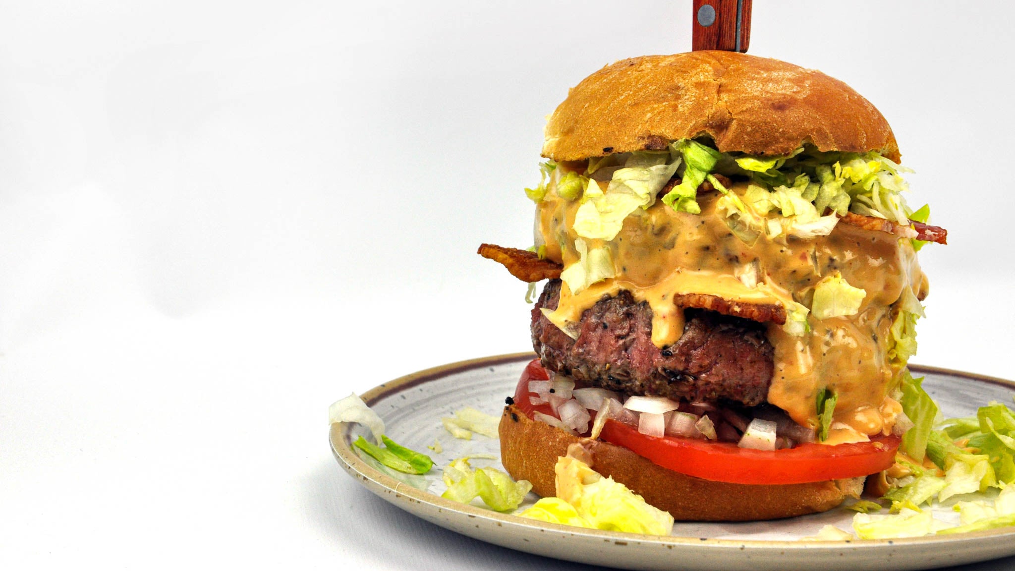 Wagyu Burger Cooked