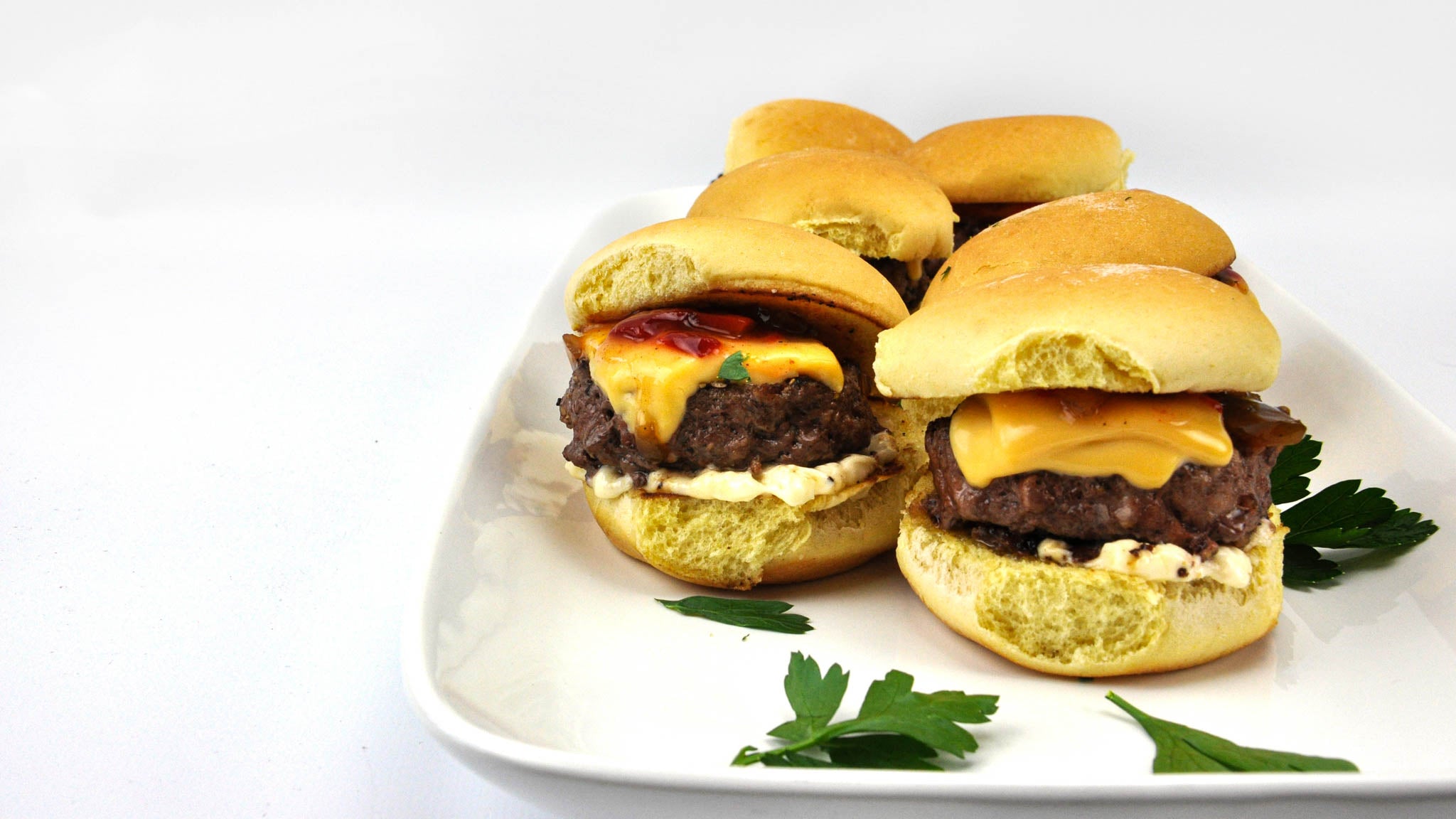 Wagyu Sliders Cooked Fossil Farms