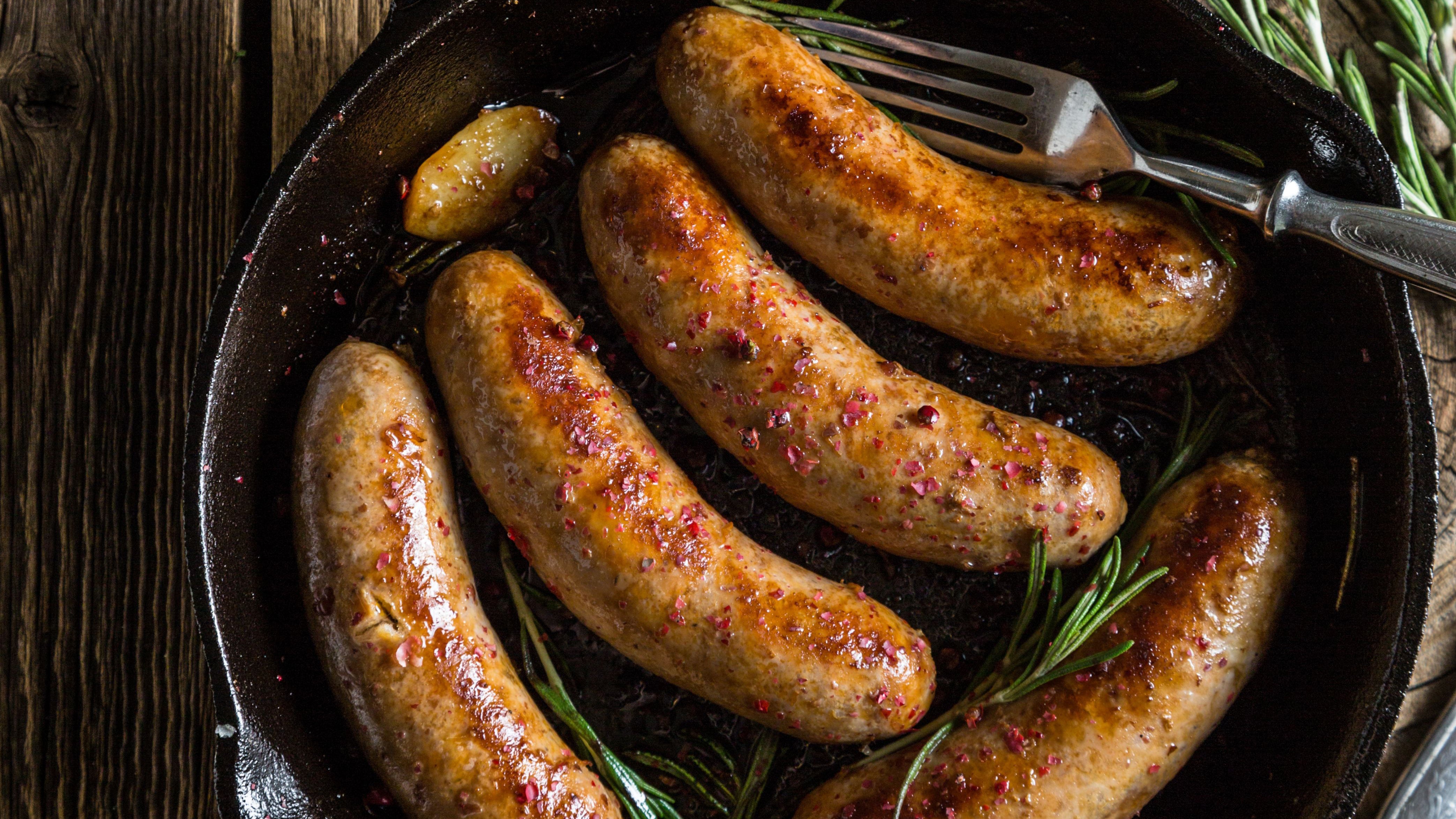 Wild Boar Sausage with Roasted Garlic & Marsala Wine